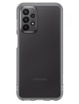 Оригинален Силиконов Калъф за Samsung A23, Soft Clear Cover Case EF-QA235TBE, Черен