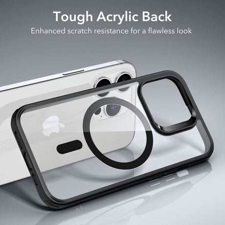 Magsafe Калъф за iPhone 14 Pro, ESR Classic Hybrid Magnetic Case, Черен (5)