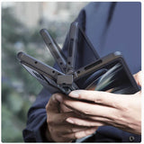 Калъф с S Pen Поставка и Плъзгач за Samsung Z Fold 4, Nillkin CamShield Pro Case, Черен (3)