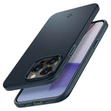 Противоударен Калъф за iPhone 14 Pro, Spigen Thin Fit Case, Сив (5)