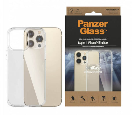 Противоударен Калъф за iPhone 14 Pro, Panzer Hard Case, Прозрачен