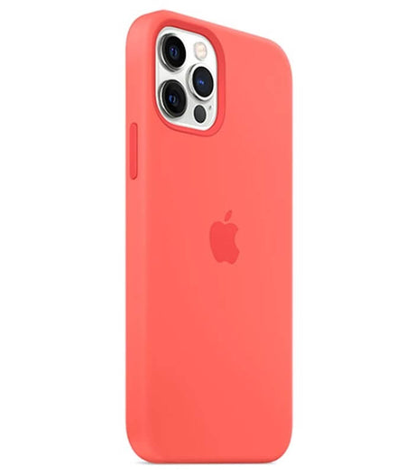 Оригинален Силиконов Калъф за iPhone 12/Pro, Silicone Magsafe Case MHL03ZM/A, Розов (3)