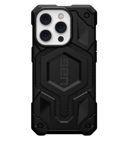 MagSafe Противоударен Калъф за iPhone 14 Pro, UAG Monarch Pro Kevlar Case, Черен