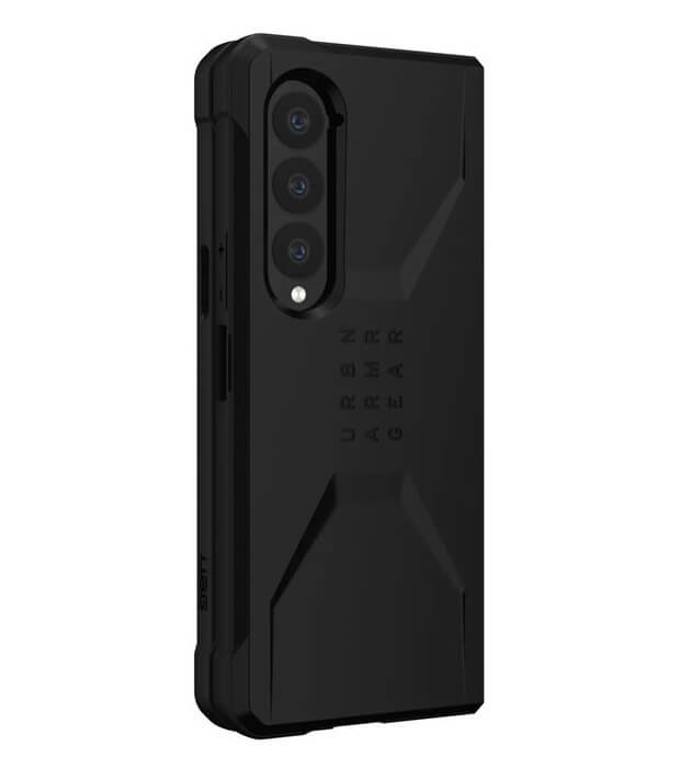 Противоударен Калъф за Samsung Z Fold 4, UAG Civilian Case, Черен