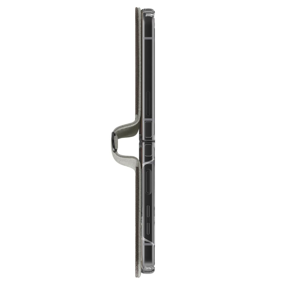 Калъф с Каишка за Samsung Z Flip 4, Spigen Compoty Case, Сив (5)