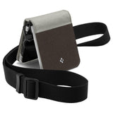 Калъф с Каишка за Samsung Z Flip 4, Spigen Compoty Case, Сив (2)