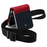 Калъф с Каишка за Samsung Z Flip 4, Spigen Compoty Case, Черен (2)