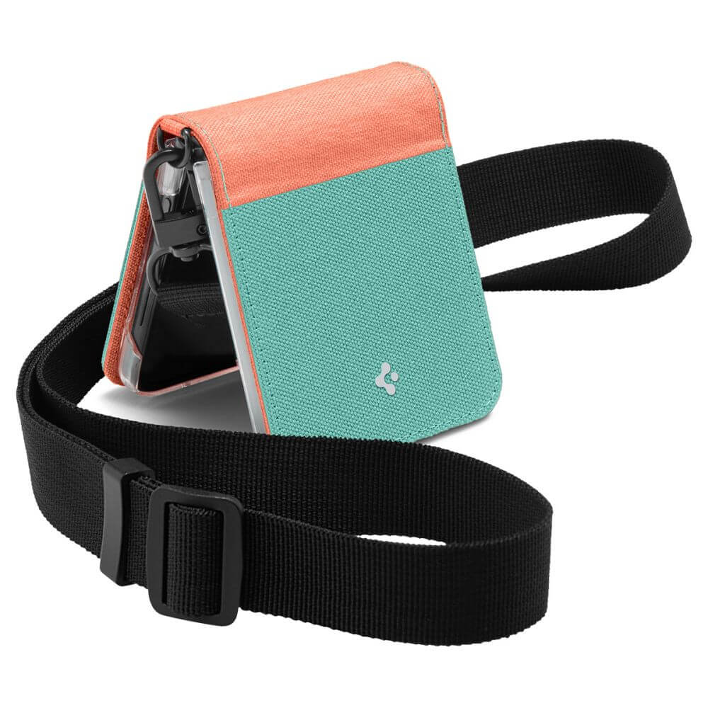 Калъф с Каишка за Samsung Z Flip 4, Spigen Compoty Case, Зелен (2)