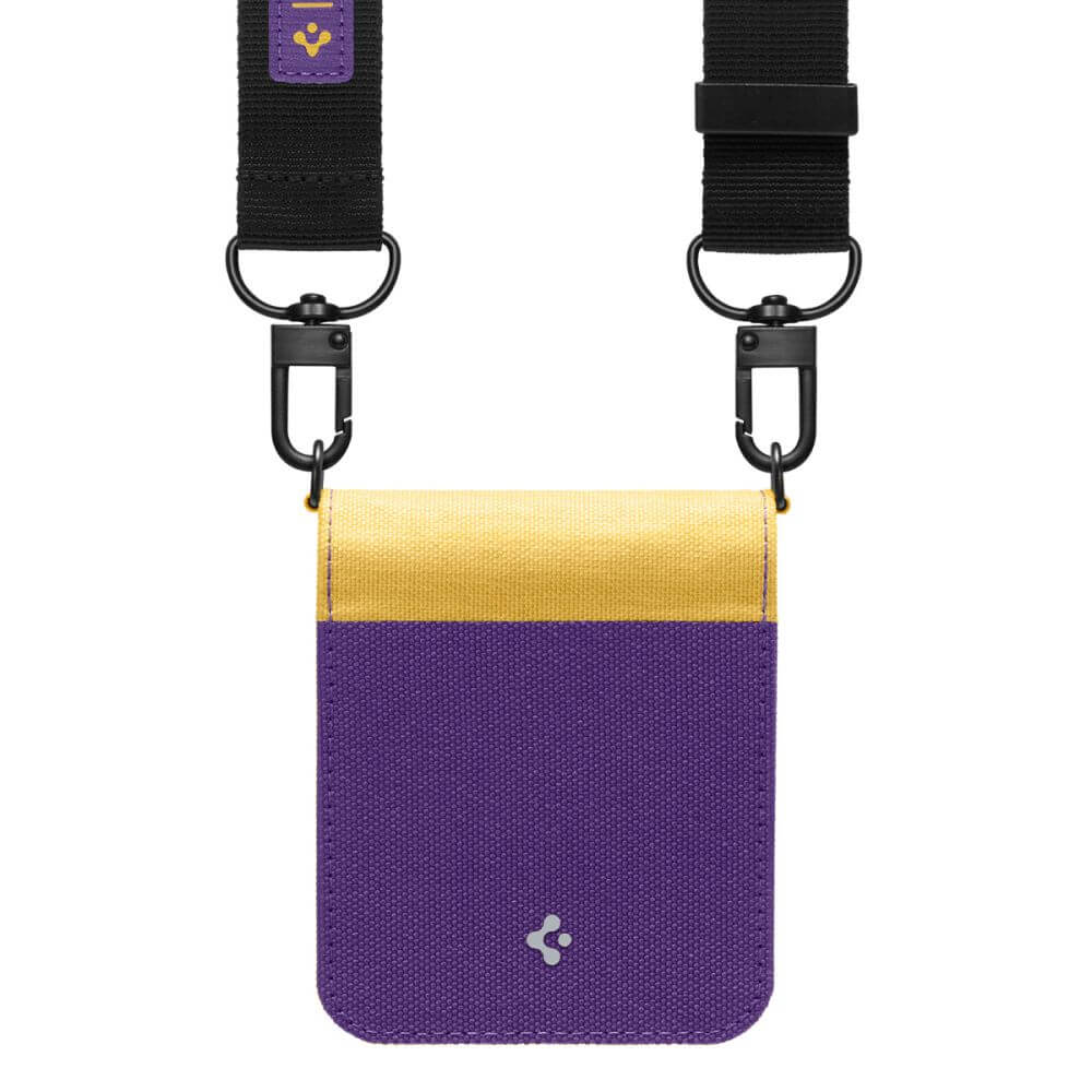 Калъф с Каишка за Samsung Z Flip 4, Spigen Compoty Case, Лилав