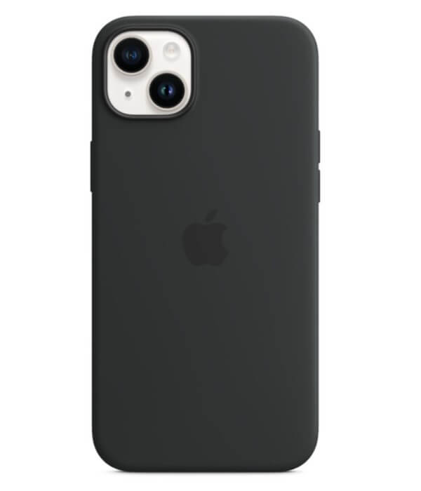 Оригинален Силиконов Калъф за iPhone 14 Plus, Silicone Magsafe Case MPT33ZM/A, Черен (6)