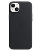 Оригинален Кожен Калъф за iPhone 14, Leather Magsafe Case MPP43ZM/A, Черен