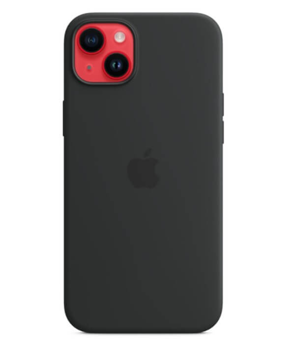 Оригинален Силиконов Калъф за iPhone 14, Silicone Magsafe Case MPRU3ZM/A, Черен