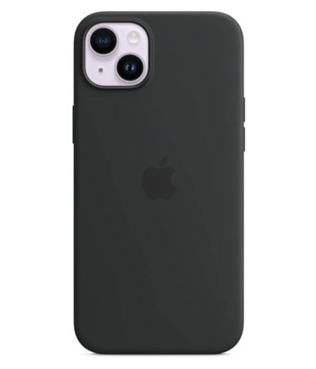 Оригинален Силиконов Калъф за iPhone 14 Plus, Silicone Magsafe Case MPT33ZM/A, Черен (4)