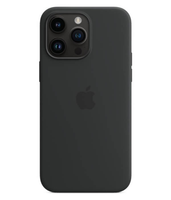Оригинален Силиконов Калъф за iPhone 14 Pro Max, Silicone Magsafe Case MPTP3ZM/A, Черен (6)