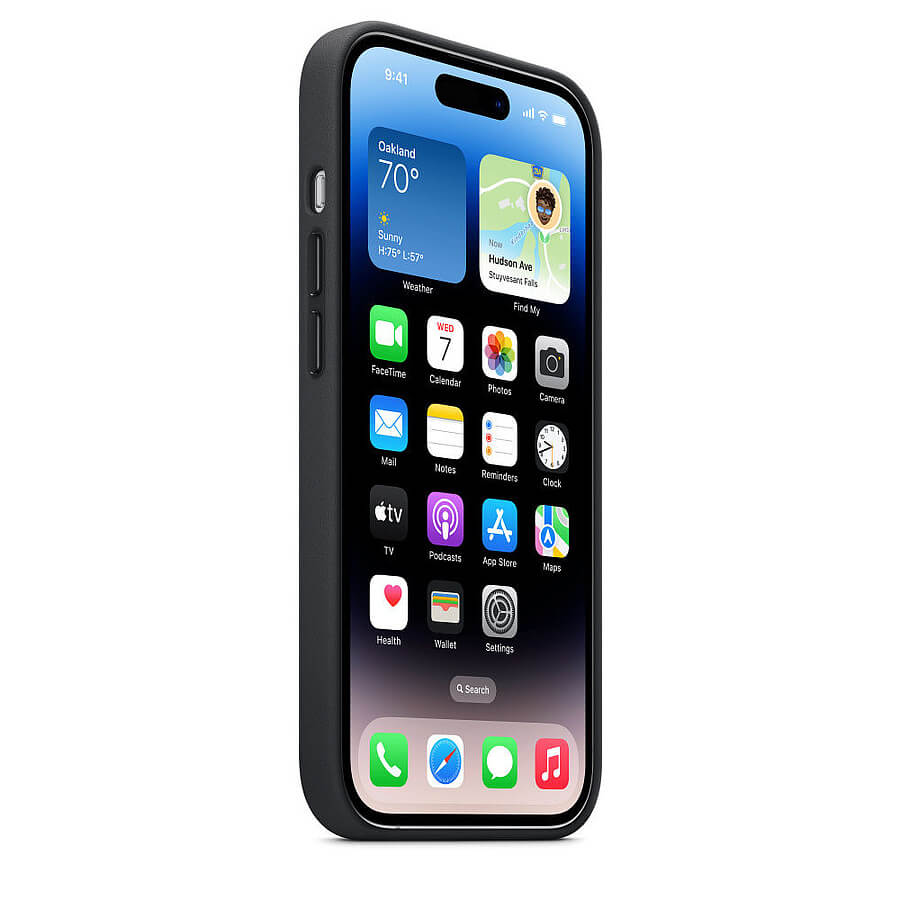 Оригинален Силиконов Калъф за iPhone 14 Pro Max, Silicone Magsafe Case MPTP3ZM/A, Черен (3)