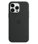 Оригинален Силиконов Калъф за iPhone 14 Pro Max, Silicone Magsafe Case MPTP3ZM/A, Черен (5)
