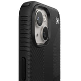 Противоударен Калъф за iPhone 14, Speck Presidio 2 Grip Case, Черен (3)