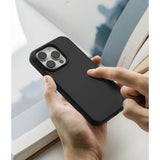 Силиконов Калъф за iPhone 14 Pro Max, Ringke Silicone Case, Черен (6)