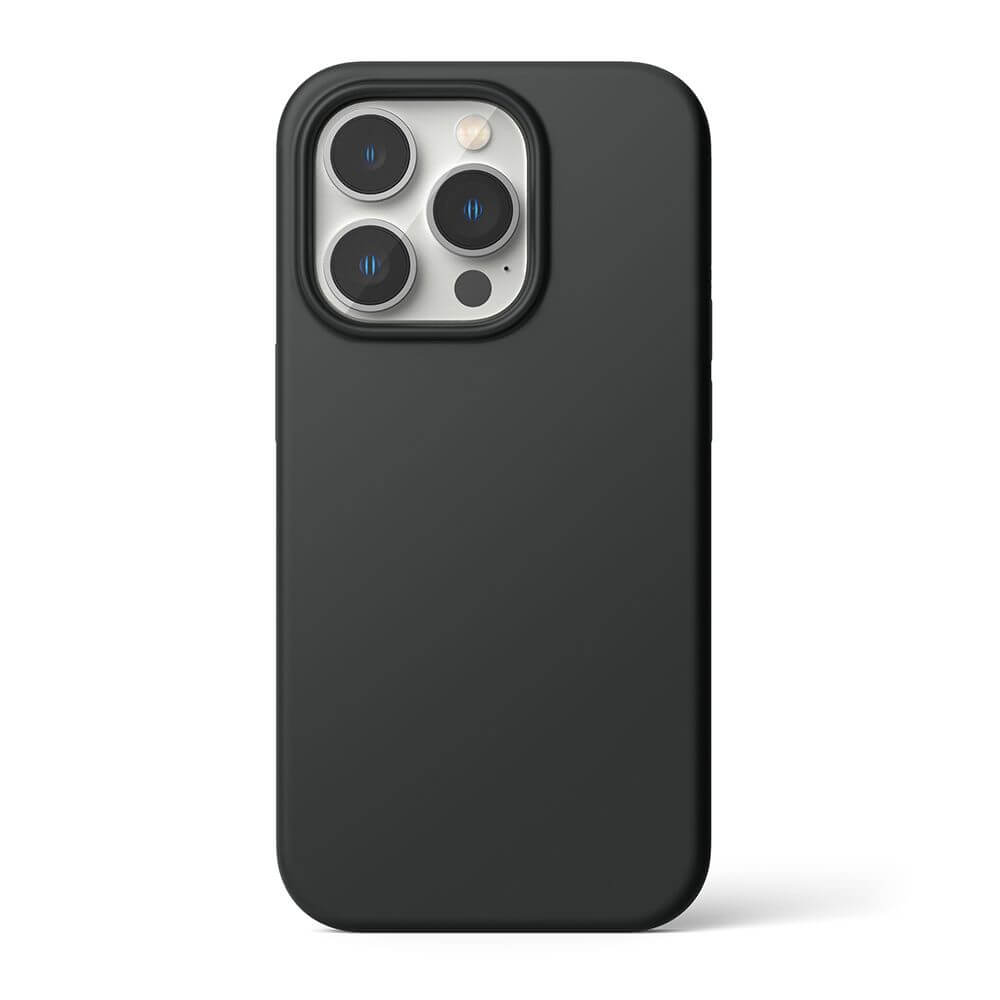 Силиконов Калъф за iPhone 14 Pro Max, Ringke Silicone Case, Черен