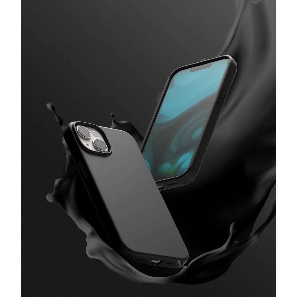 Силиконов Калъф за iPhone 14 Plus, Ringke Silicone Case, Черен (4)