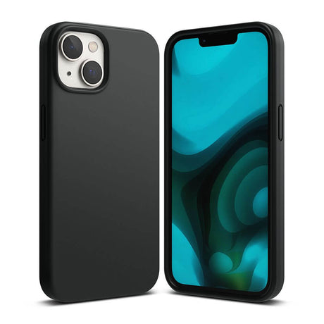 Силиконов Калъф за iPhone 14 Plus, Ringke Silicone Case, Черен (2)