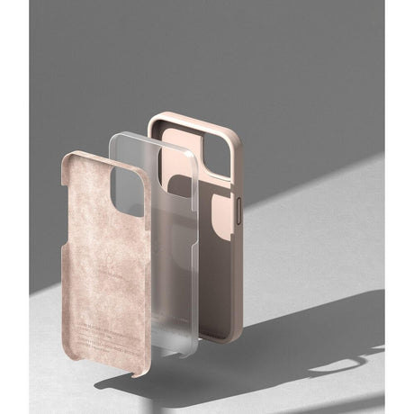 Силиконов Калъф за iPhone 14 Plus, Ringke Silicone Case, Бежов (5)