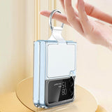 Калъф с Халка за Samsung Z Flip 4, GKK Ring Case, Прозрачен (5)