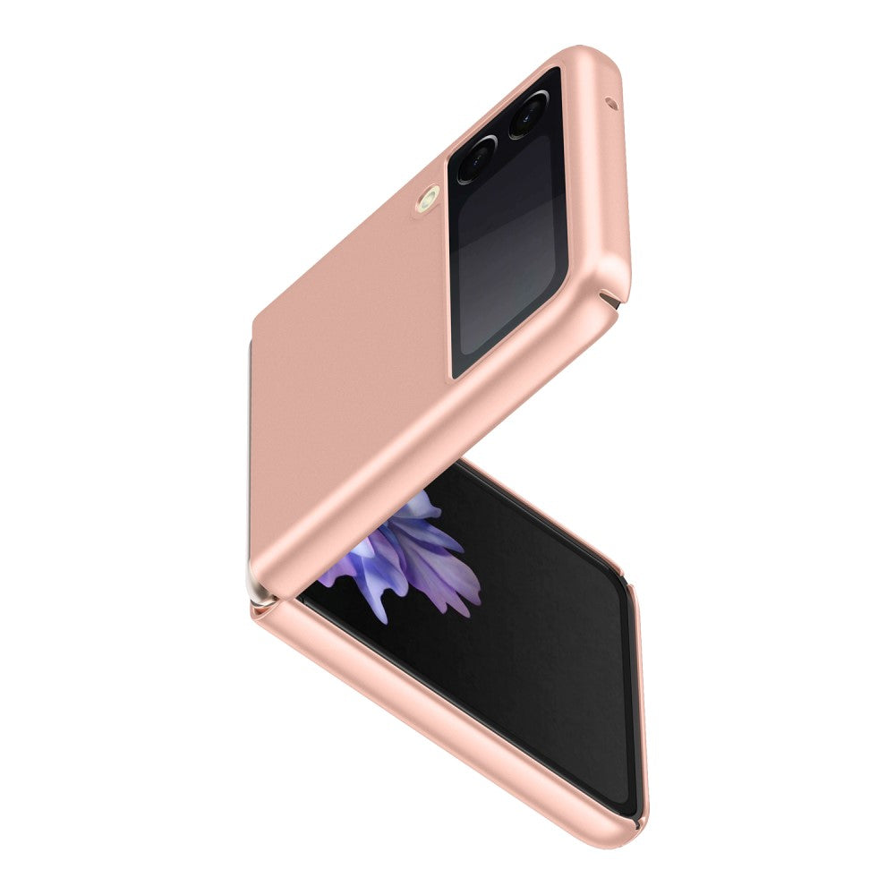 Матов Калъф за Samsung Galaxy Z Flip 4, GKK Thin PC Case, Розов (3)