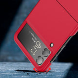 Матов Калъф за Samsung Galaxy Z Flip 4, GKK Thin PC Case, Червен (2)