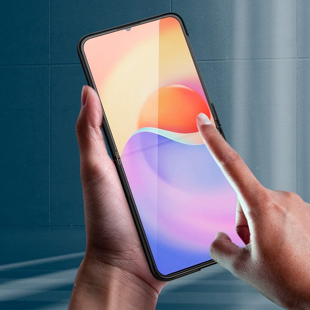Матов Калъф за Samsung Galaxy Z Flip 4, GKK Thin PC Case, Черен (4)