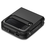 Калъф с Предпазител за Samsung Z Flip 4, Spigen Tough Armor Case, Черен (6)