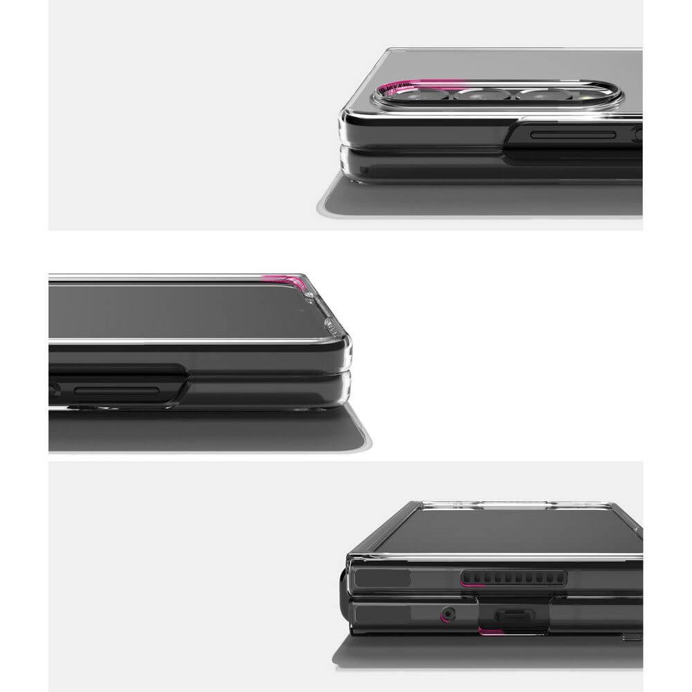 Поликарбонатен Калъф за Samsung Z Fold 4, Ringke Slim Case, Прозрачен (3)