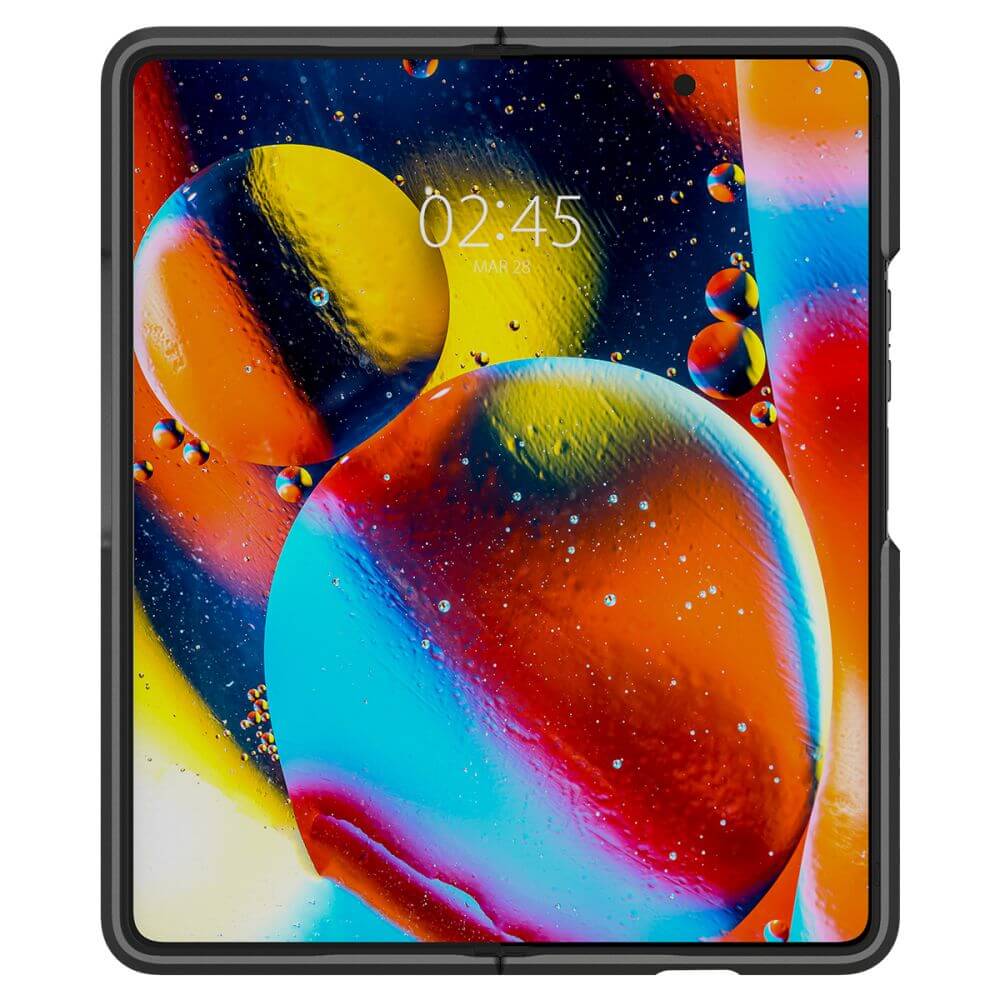 Калъф с Предпазител за Samsung Z Fold 4, Spigen Slim Armor Pro Case, Черен (8)