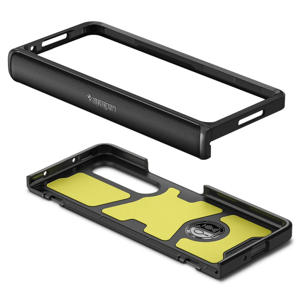 Калъф с Предпазител за Samsung Z Fold 4, Spigen Slim Armor Pro Case, Черен (5)