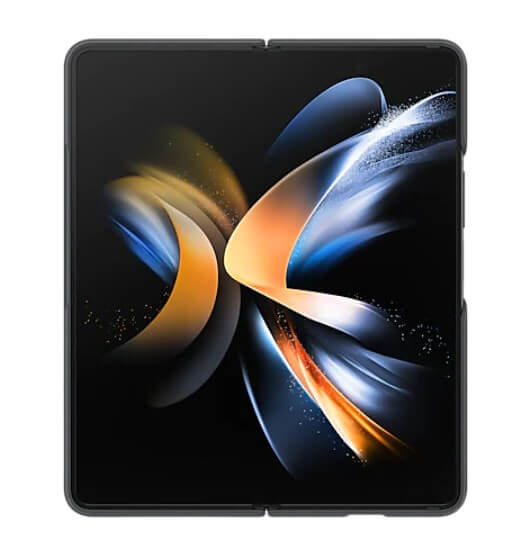 Оригинален Калъф с Държач за Samsung Z Fold 4, Silicone Grip Cover Case EF-GF936TBE, Черен (6)