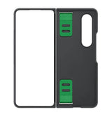 Оригинален Калъф с Държач за Samsung Z Fold 4, Silicone Grip Cover Case EF-GF936TBE, Черен (5)