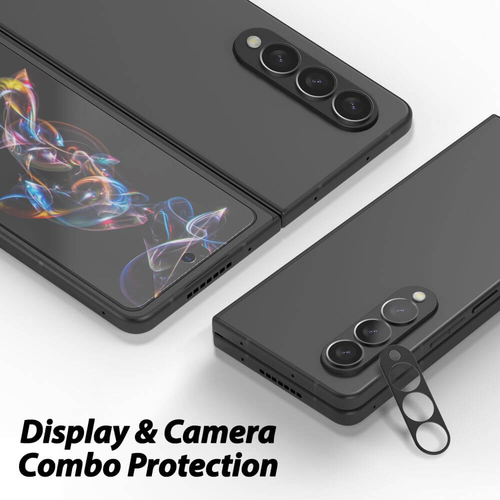 Комплект Протектори 4в1 за Samsung Z Fold 4, Whitestone Dome EZ Glass, Прозрачен (2)