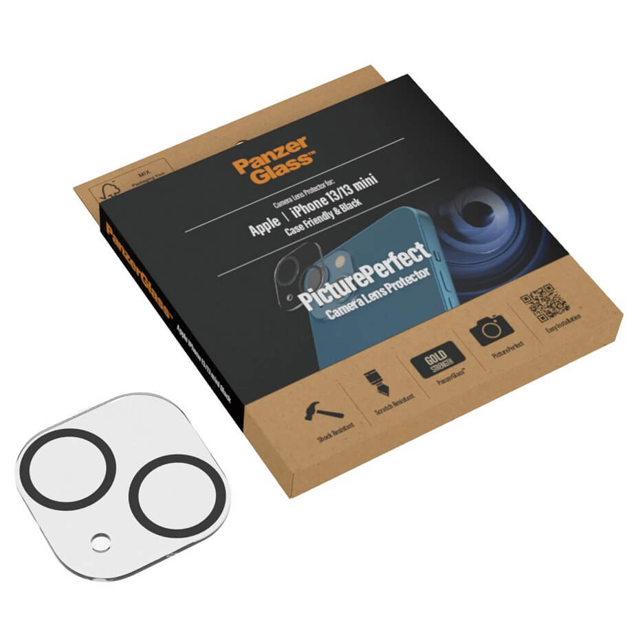 Протектор за Камерата на iPhone 13 Mini, PanzerGlass PicturePerfect Cam, Прозрачен