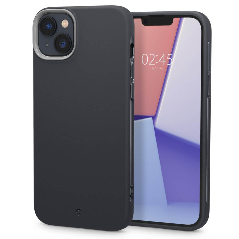 Magsafe Силиконов Калъф за iPhone 14, Spigen Cyrill Ultra Color Case, Сив