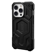 Magsafe Противоударен Калъф за iPhone 14 Pro Max, UAG Monarch Pro Leather Case, Черен (4)