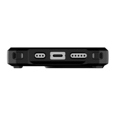Magsafe Противоударен Калъф за iPhone 14 Pro, UAG Monarch Pro Leather Case, Черен (8)