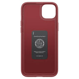 Противоударен Калъф за iPhone 14, Spigen Thin Fit Case, Червен (8)