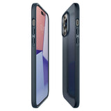 Противоударен Калъф за iPhone 14 Pro Max, Spigen Thin Fit Case, Сив (6)