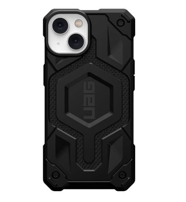MagSafe Противоударен Калъф за iPhone 14, UAG Monarch Pro Kevlar Case, Черен
