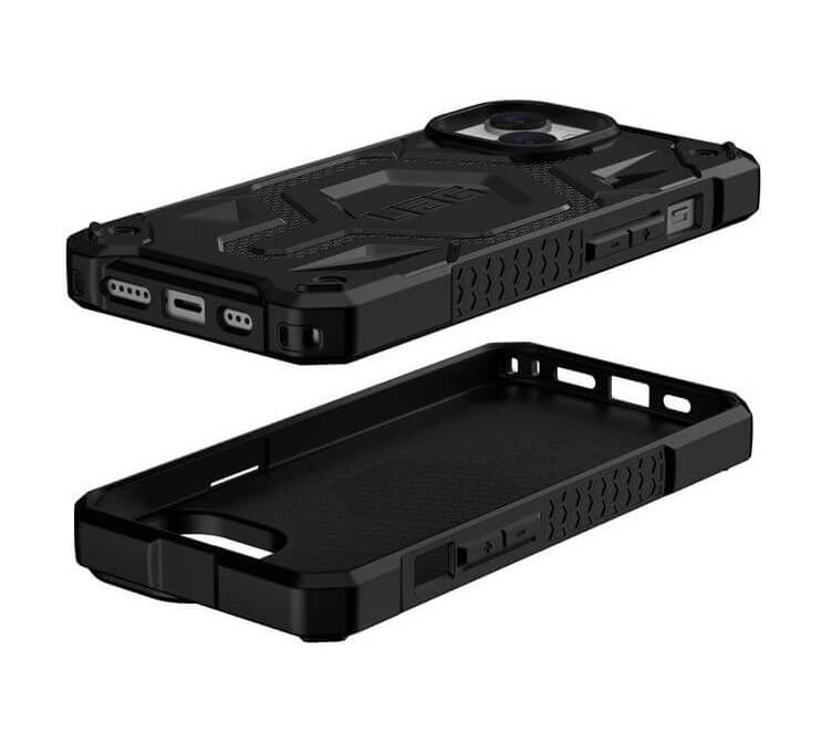 MagSafe Противоударен Калъф за iPhone 14 Plus, UAG Monarch Pro Kevlar Case, Черен (3)