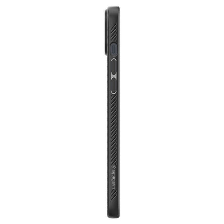 Противоударен Калъф за iPhone 14, Spigen Liquid Air Case, Черен (4)