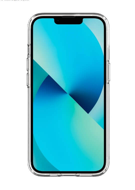 Противоударен Силиконов Калъф за iPhone 14 Plus, Spigen Liquid Crystal Case, Прозрачен (3)
