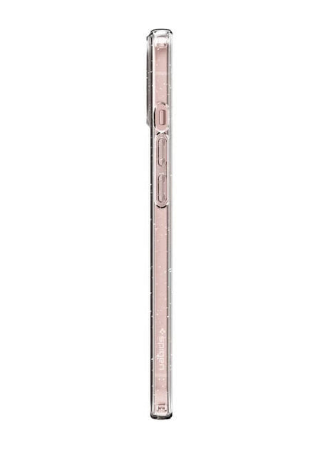 Блестящ Калъф за iPhone 13 Mini, Spigen Liquid Crystal Glitter Quartz Case, Прозрачен (7)