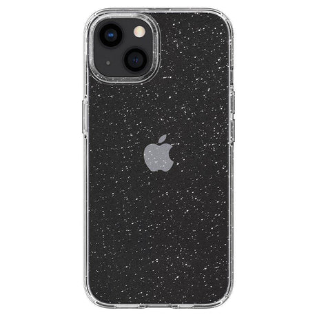 Блестящ Калъф за iPhone 13 Mini, Spigen Liquid Crystal Glitter Quartz Case, Прозрачен (2)