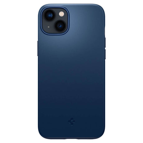 Противоударен Калъф за iPhone 14 Plus, Spigen Thin Fit Case, Син (2)